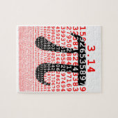 オリジナル番号pi日の数学記号 ジグソーパズル (横)