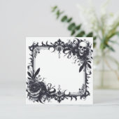 オリジナル白紙カード & ダウンロードテンプレート 招待状 (スタンド正面)