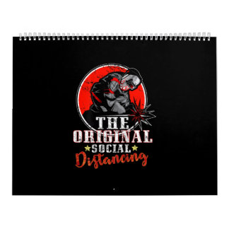 オリジナル社会的距離 |かわいいウェルダーギフト カレンダー