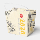 オリジナル竹ねずの絵を描願い中国のTOFB フェイバーボックス (裏面サイド)