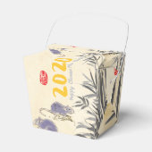 オリジナル竹ねずの絵を描願い中国のTOFB フェイバーボックス (正面サイド)