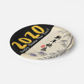 オリジナル竹ねずみ絵を描の願い中国のPPP ペーパープレート (アングル)