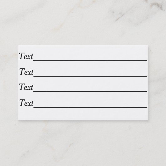 オリジナル笑顔ハッピードッグ写真ペットケア 名刺 (裏面)