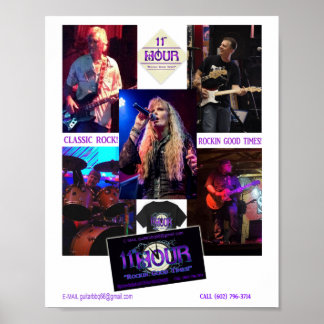 オリジナル第11時間ロックバンドクラシックプロモピック ポスター