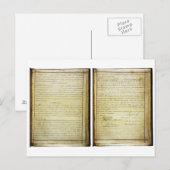 オリジナル第14回米国憲法改正 ポストカード (正面/裏面)