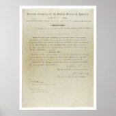 オリジナル第15回米国憲法改正 ポスター (正面)