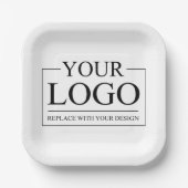 オリジナル紙皿 ゴールド 卒業パーティーを作ろう ペーパープレート (正面)