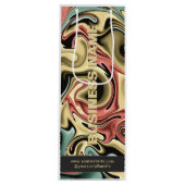 オリジナル紙製ワインバッグ（企業名ロゴ入り） ワインギフトバッグ (正面)