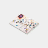 オリジナル組成物VIII (Wassy Kandinsky著) ポストイット (アングル)