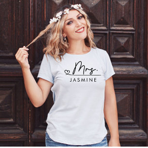 オリジナル結婚式スクリプト Mrs. Tシャツ