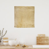 オリジナル統一された州憲章規約 ポスター (キッチン)