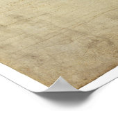 オリジナル統一された州独立宣言 ポスター (角)