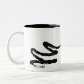 オリジナル絵を描の2025年新中国の月2025 TM ツートーンマグカップ (左)