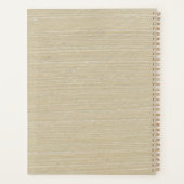 オリジナル絵画の2ドラゴン年2024モノグラムLP プランナー手帳 (裏面)