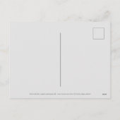 オリジナル絵画のOX中国のカスタム年明けHPost シーズンポストカード (裏面)