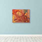 オリジナル絵画アクリル系 キャンバスプリント (インサイチュ (ウッドフロア))