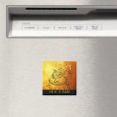 オリジナル絵画ズドラゴンベトナム新年2024 マグネット (インサイチュ (食洗機))