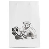 オリジナル絵画ズ中国のモンキー2016年 ミディアムペーパーバッグ (正面)