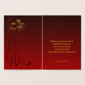 オリジナル絵画ズ2023年ベトナム新年RFC 箔カード (内部)