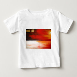 オリジナル絵画抽象芸術の芸術 ベビーTシャツ