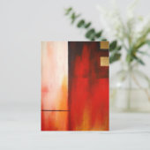 オリジナル絵画抽象芸術の芸術 ポストカード (スタンド正面)