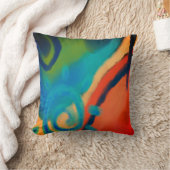 オリジナル絵画抽象芸術 クッション (ブランケット)