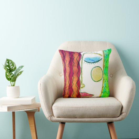 オリジナル絵画抽象芸術 クッション (椅子)