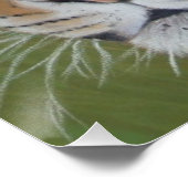 オリジナル絵画野生生物のポートレート ポスター (コーナー)