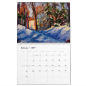 オリジナル絵画、収集品 カレンダー (2月 2027)
