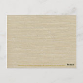 オリジナル絵画 水牛 丑年 新年 ポストカード (裏面)