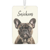 オリジナル絵 ペット 犬 猫 名前入り カーエアーフレッシュナー (裏面)