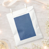 オリジナル織物ブルーファッションジャンデニム フェイバーバッグ (クリップ留めされた状態)