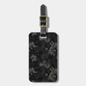 オリジナル署名迷彩柄 ラゲッジタグ (正面縦)
