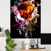 オリジナル美術#3 ポスター (ホームオフィス)