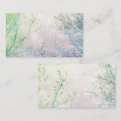 オリジナル自然フォトアート名刺テンプレート 名刺 (正面/裏面)