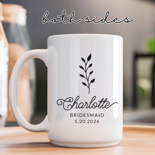 オリジナル花嫁のマグカップ, 結婚前パーティーの記念品 コーヒーマグカップ