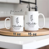 オリジナル花嫁のマグカップ, 結婚前パーティーの記念品 コーヒーマグカップ