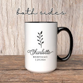 オリジナル花嫁仲間マグカップ, 結婚前パーティーの記念品 コーヒーマグカップ