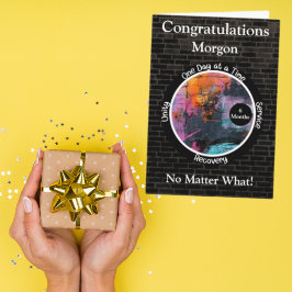 オリジナル落書き 清潔さの節目 カード