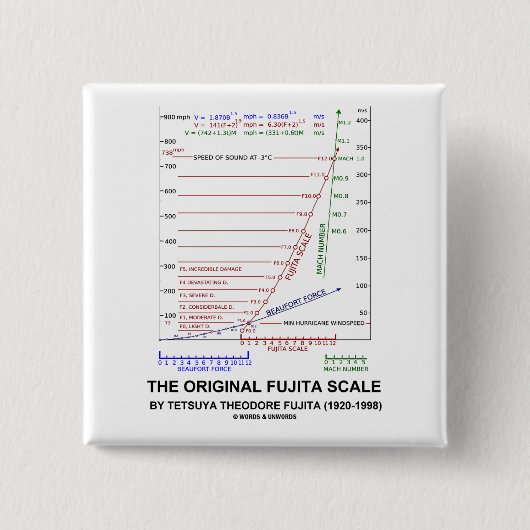 オリジナル藤田スケール藤田哲也 缶バッジ (正面)