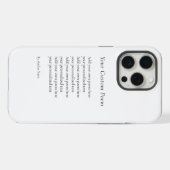 オリジナル詩を作成 iPhoneケース (裏面横)