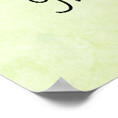 オリジナル詩を書く母の日 ポスター (角)