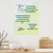 オリジナル詩を書く母の日 ポスター (キッチン)