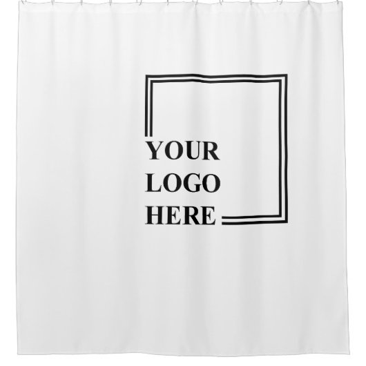 オリジナル誕生日カスタムアイデアを作成する シャワーカーテン (正面)