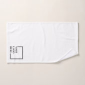 オリジナル誕生日カスタムアイデアを作成する バスタオルセット (ハンドタオル)