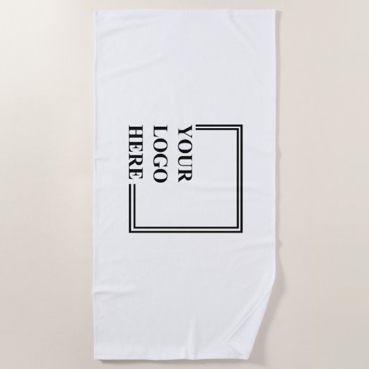 オリジナル誕生日カスタムアイデアを作成する ビーチタオル (正面)