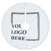 オリジナル誕生日カスタムアイデアを作成する ブラッシュドポリエステルツリースカート (正面)