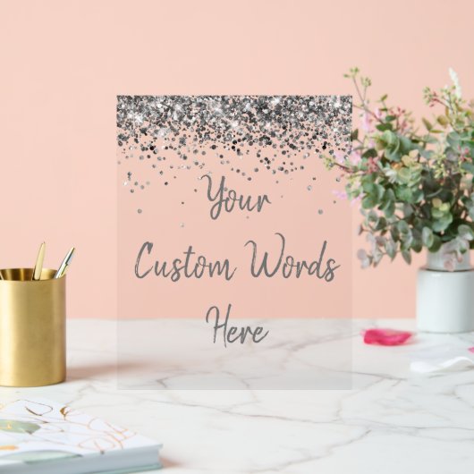 オリジナル誕生日パーティー あなたのテキストはこちら アクリルサイン (ウェディング)