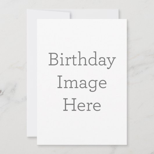 フラット招待状, サイズ: 12.7cm x 17.8cm, ペーパー: シグネチャーマット, 封筒: ホワイト (正面)