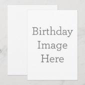 フラット招待状, サイズ: 12.7cm x 17.8cm, ペーパー: シグネチャーマット, 封筒: ホワイト (正面/裏面)